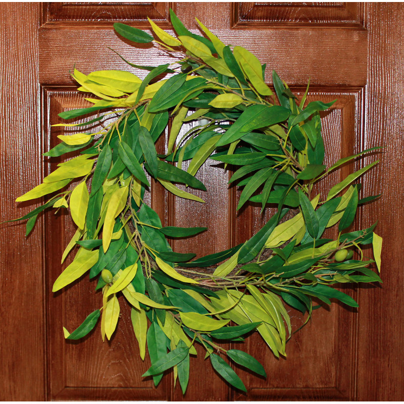Couronne en olives vertes 20 "