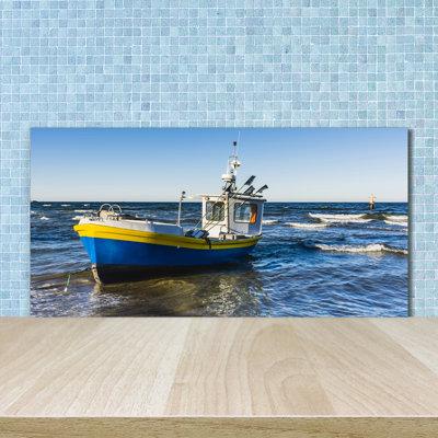 50cm W x 100cm L Glass Peel and Stick Panel