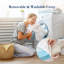 Surmatelas en mousse à mémoire de forme en coton biologique-601142225