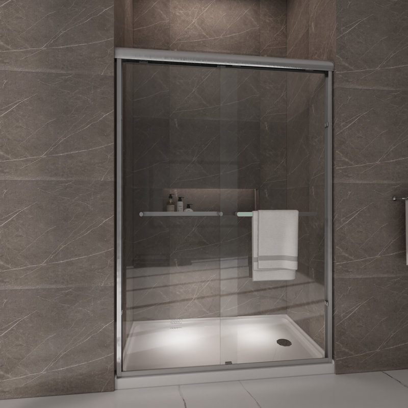Right Drain Single Threshold Shower Base