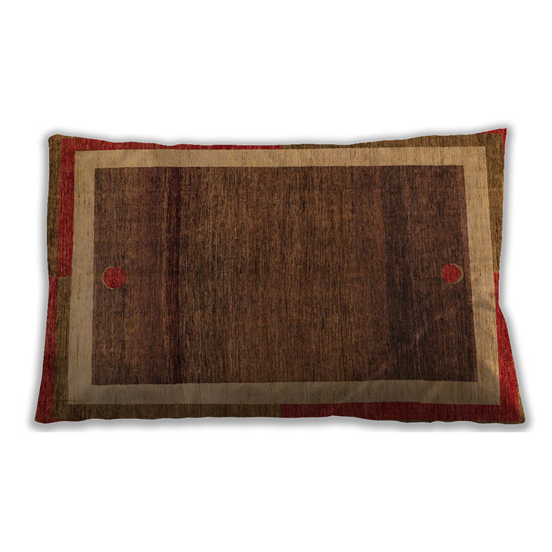 Coussin Abstract 4717, Microsuède