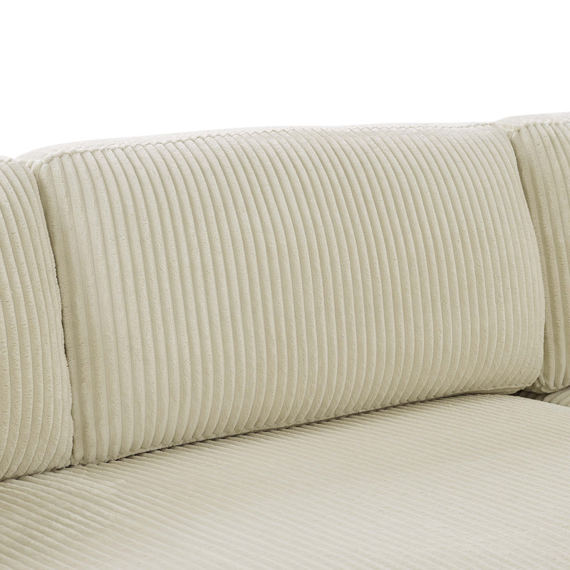 Caliyah 76.5'' Corduroy Sofa