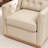Azib 31'' Wide Genuine Leather Top Grain Leather Swivel Armchair-1289661340