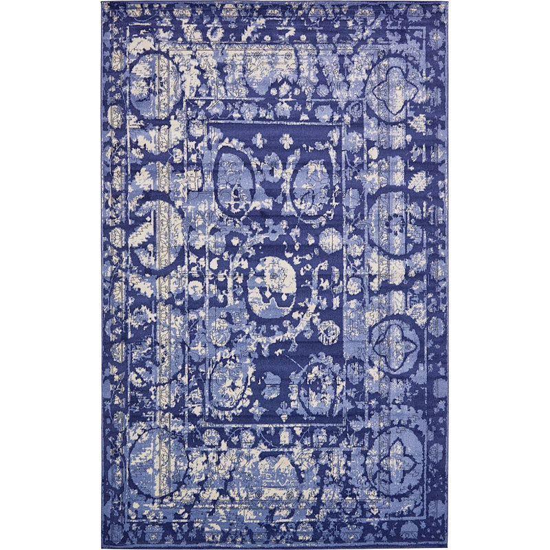 Godina Abstract Indoor Rug, Rectangle 3'3" x 5'3"