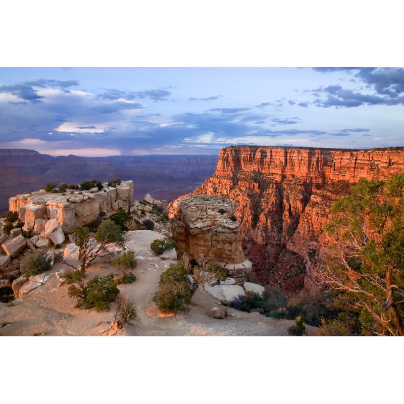 Elara Landscape Of Grand Canyon - Wrapped Canvas Print, 61cm H x 91cm W x 3.8cm D