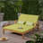 Double Chaise Lounge With Adjustable Backrests And Quick-Drying Cushions For Outdoor Relaxation-1548905526