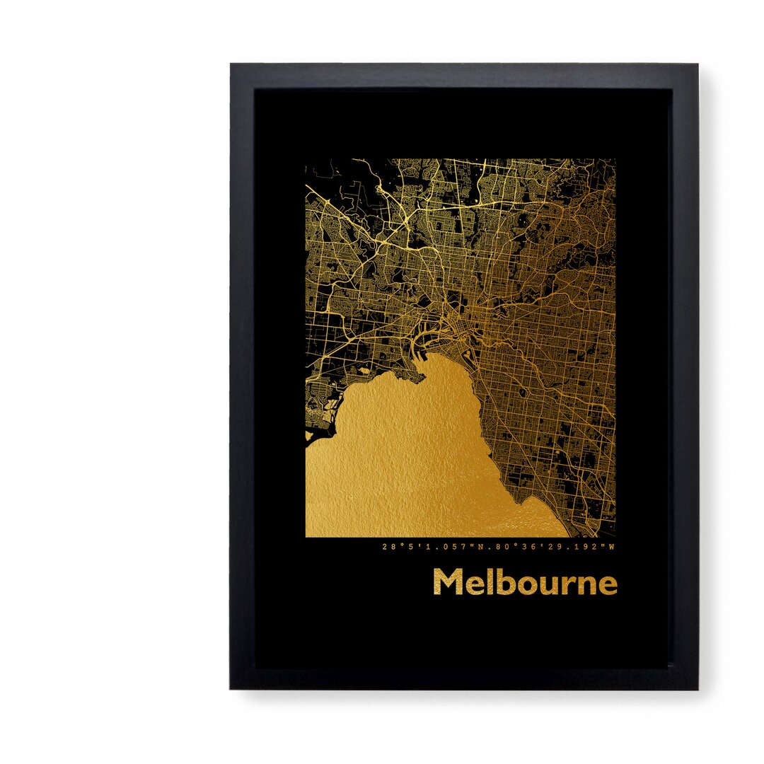 Gerahmter Grafikdruck Melbourne