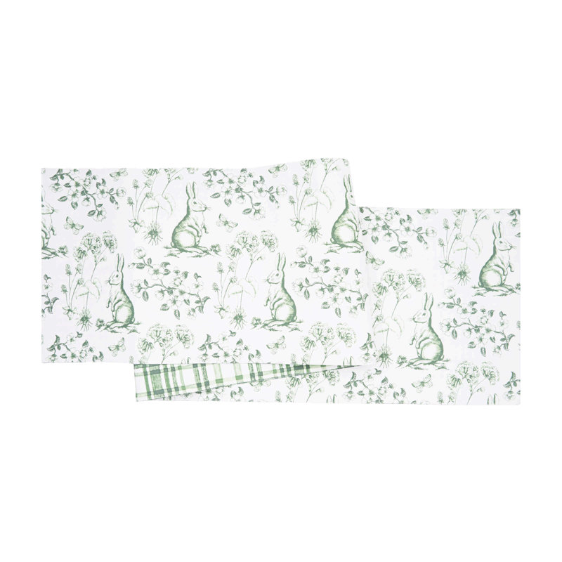 Davalt Bunny Toile Runner