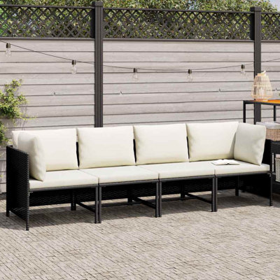 Rathulf Patio Sofa with Cushions