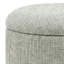 Repose-pieds rond avec rangement Modern