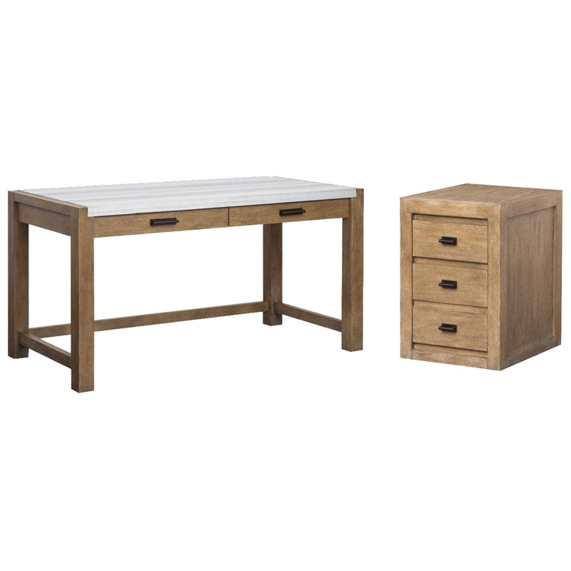 Bureau d'écriture avec classeur mobile
