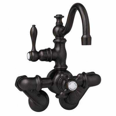 Thermostatic Wall Mount Tub Faucet Arched Spout by Strom Living