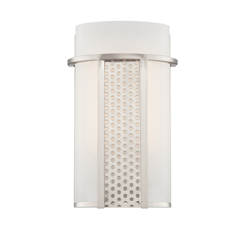 Plafonnier encastré à del Lueras, H 8,5 po x l 5 po x P 3,25 po