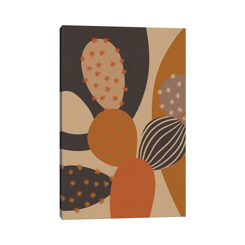 Flowering Cactus III by Alisa Galitsyna - Wrapped Canvas Print, 30.48 cm H x 45.72 cm W