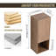 Armoire de salle de bain 12 po, portes à fermeture douce, fixation flottante, imitation chêne-1203857692