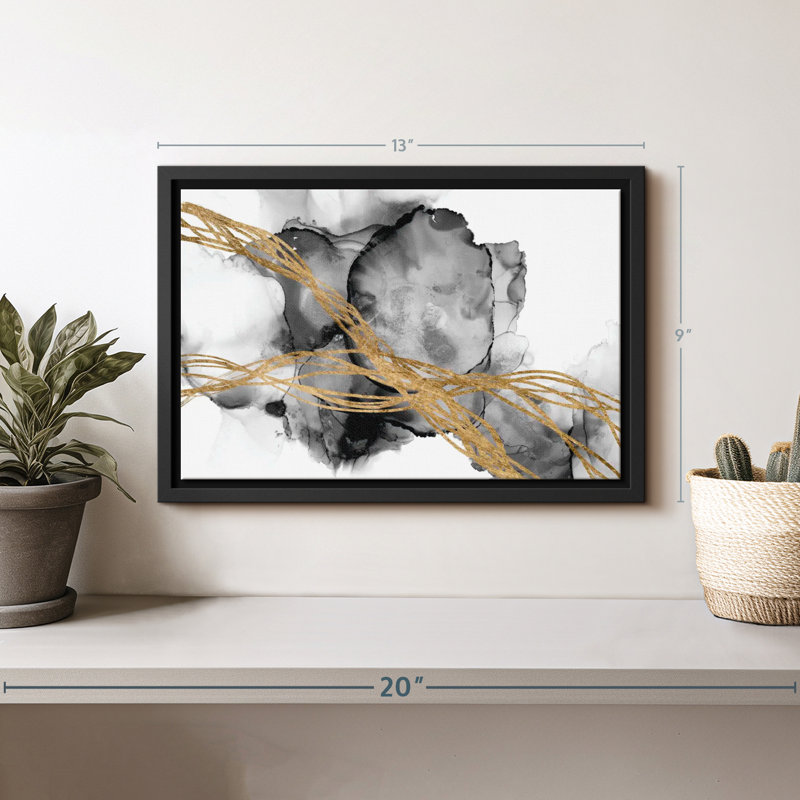 Matrix Undulation I Canvas Print, 9" H x 13" W