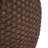 Faux Rattan Side Table For Both Indoor And Outdoor Use, Handmade Mgo, Brown