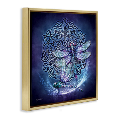 Dragonfly & Celtic Knot