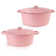 Neo 4Pc Cast Iron Cookware Set with 5Qt. and 7Qt. Covered Dutch Ovens
