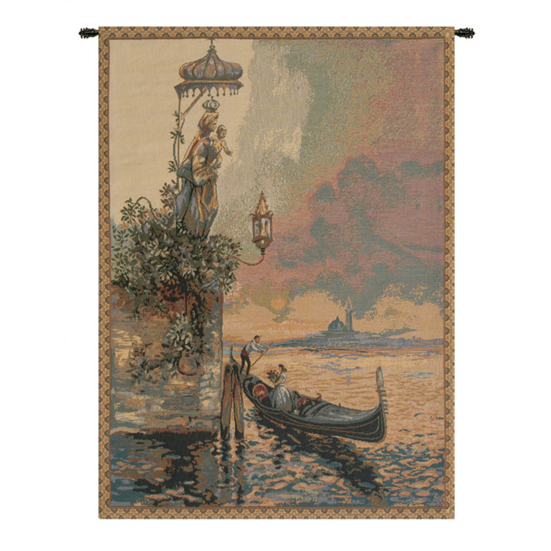 Italian Loom Woven Cotton Blend Wall Hanging