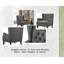 Fauteuil à oreilles Wildon Home®