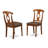 9 Piece Kitchen Table Set Includes a Rectangle Dining Table with Butterfly Leaf and 8 Linen Fabric Dining Room Chairs, 40x78 Inch, Saddle Brown-48646170-131648568
