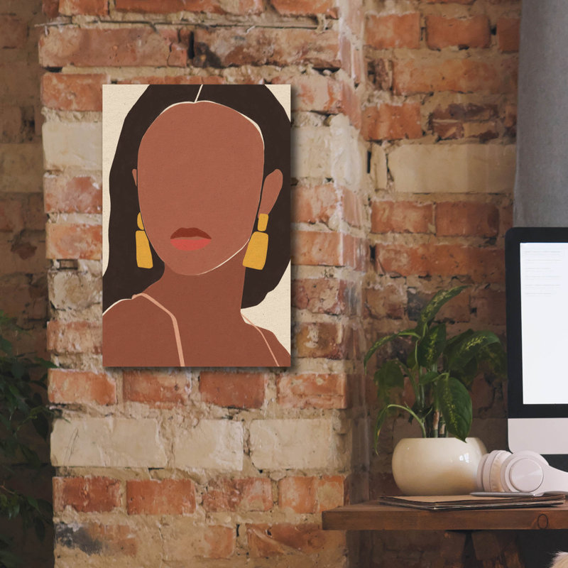 Bungalow Bungalow «Sun Kissed 2» par Moira Hershey, art mural sur toile, H 18 po x l 12 po x P 0,75 po