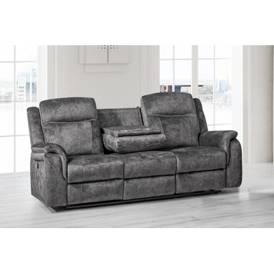 Lannion 82'' Pillow Top Arm Reclining Sofa
