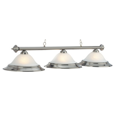 Cobbtown 3-Light Pool Table Lights Linear Pendant By RAM Game Room