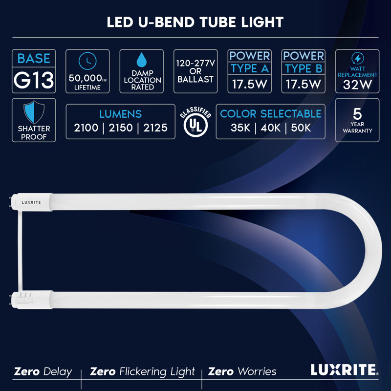 17.5 Watt T12 G13/Bi-pin Bulb