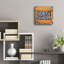 «North Dakota» par Art Licensing Studio, art mural en verre acrylique, 12 po x 12 po