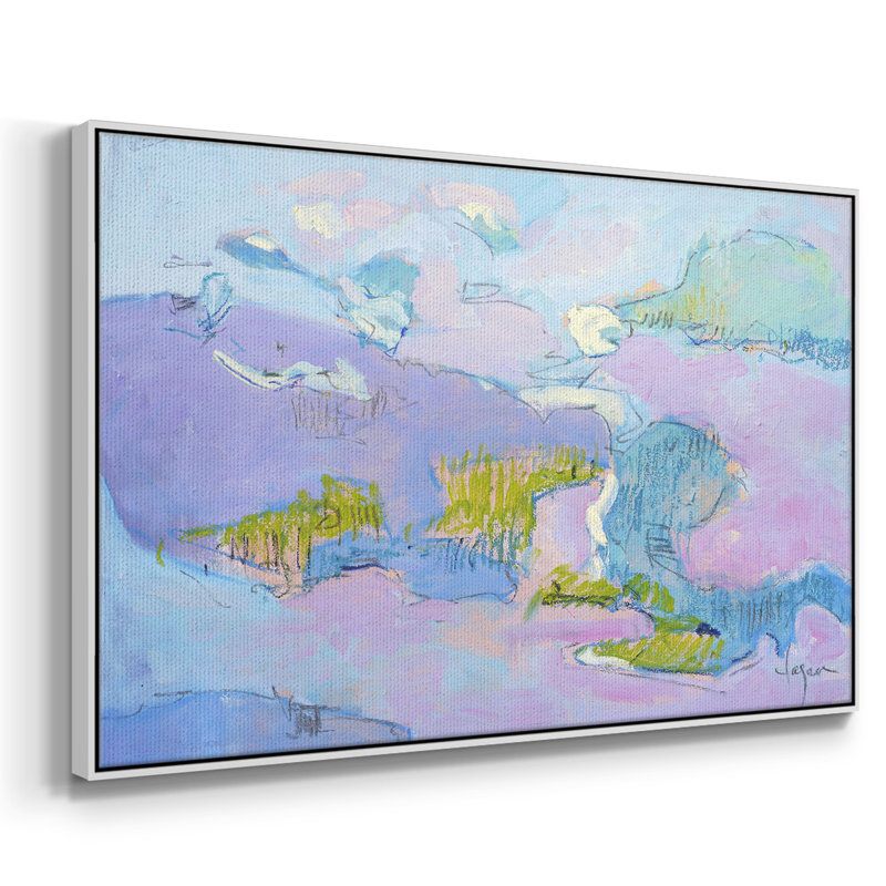 «Come To My Window», reproduction d'art sur toile encadrée, H 25 po x l 37 po x P 2 po, Blanc