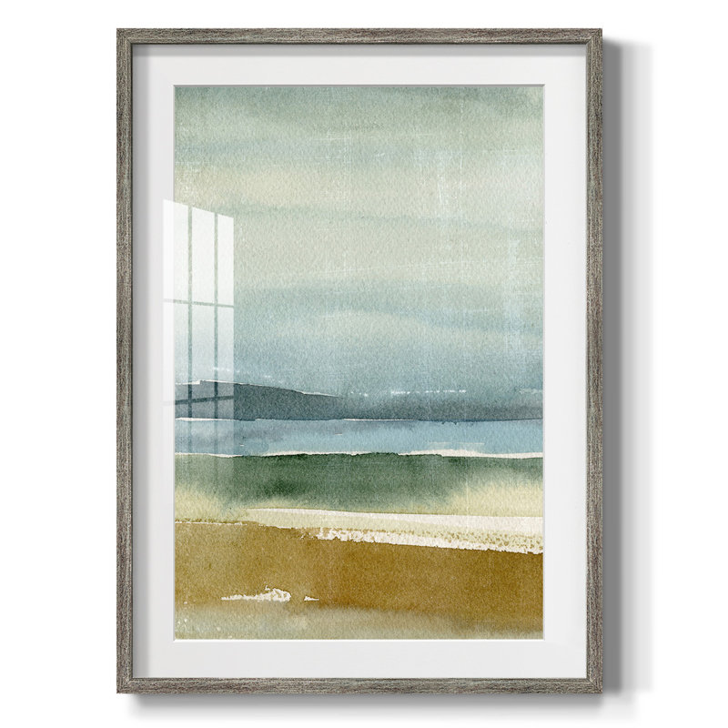 Ochre Outlook II -Framed Print