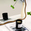 Wavy Framed Wall Accent Mirror in Gold 50x76CM