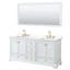 Ensemble de meuble-lavabo double 60 po avec comptoir en quartz Deborah-98141656-98163257-98141659