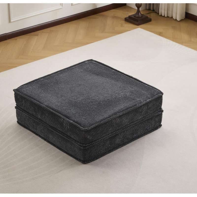 Single Ottoman (Dark Gray)