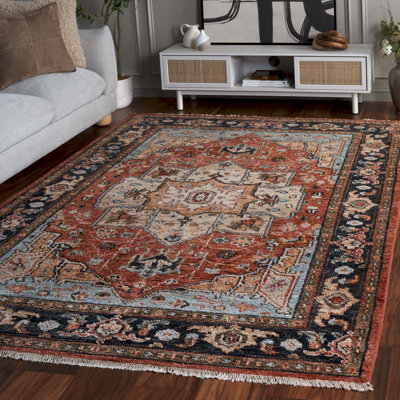 Oriental Hand Knotted Wool Oriental Rug