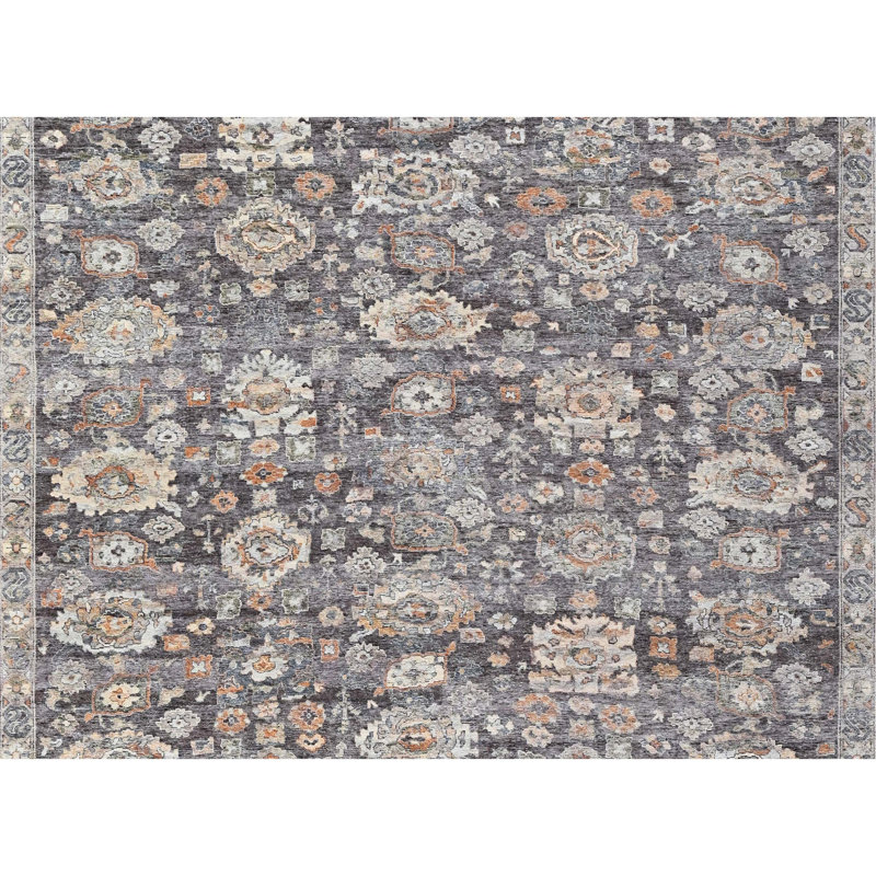 Tapis rectangulaire en laine noué à la main, Rectangle 12 pi x 15 pi
