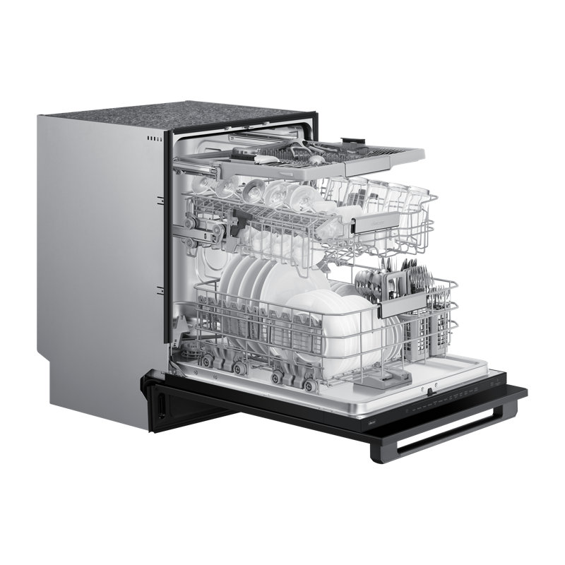 24" Dishwasher Panel Kit, Graphite Stainless