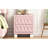 Mahzbin Velvet Nightstand with 2 Drawers-731903087