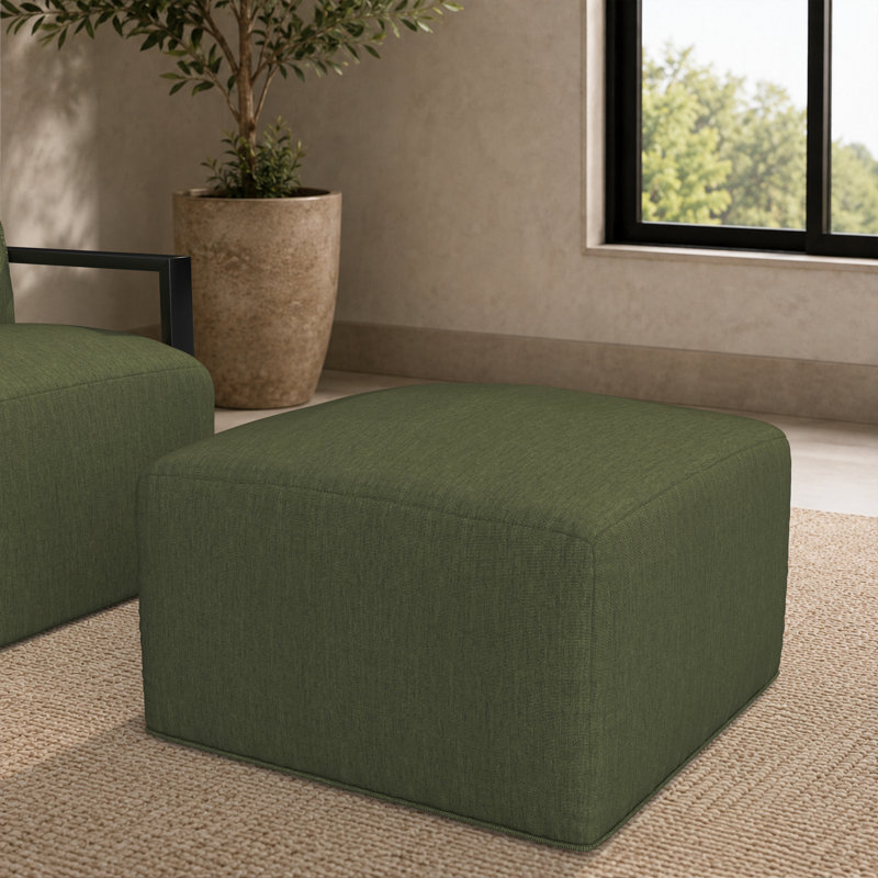 Repose-pieds de patio Praia Sunbrella®, Toile fougère Sunbrella®