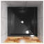 Base de douche anti-dérapante en acrylique noir 36 po x 36 po Goodyo - Lavabo pour salle de bain