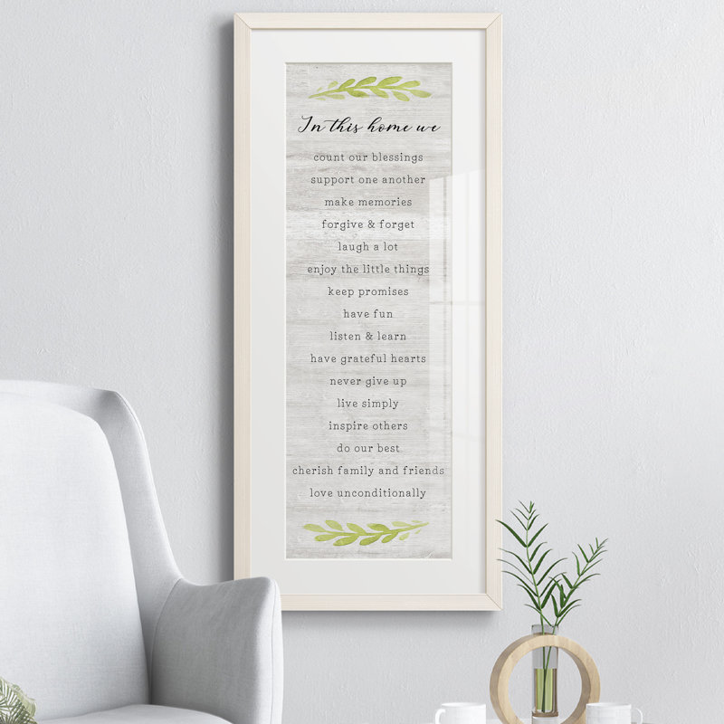 " In This House ", White