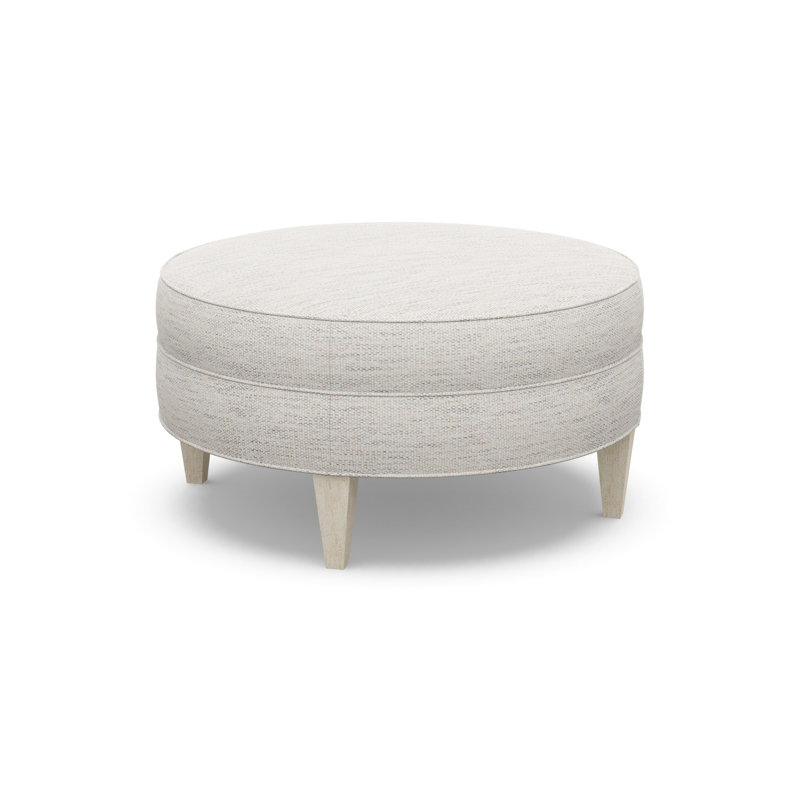 Round Ottoman, 3906-73, Sandstone