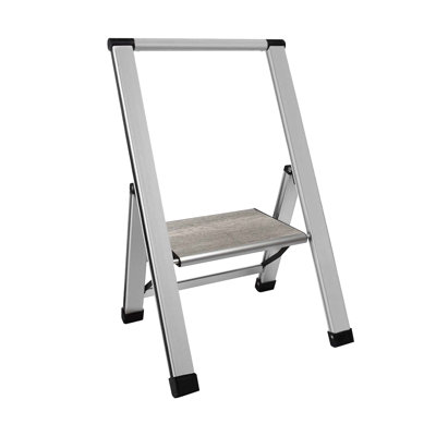 Sorfey Step Ladders 1 - Step Aluminum Lightweight Folding Step Stool