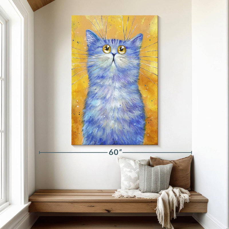 Brampt Sunny Cat, 51" H x 34" W