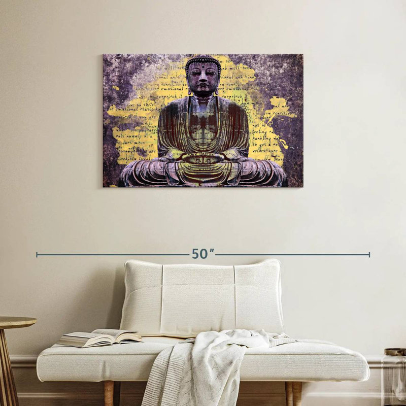 Adella Ponder Buddha, 24" H x 36" W
