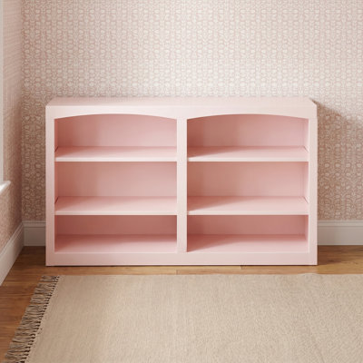 Ostane Horizontal Solid Wood Bookcase