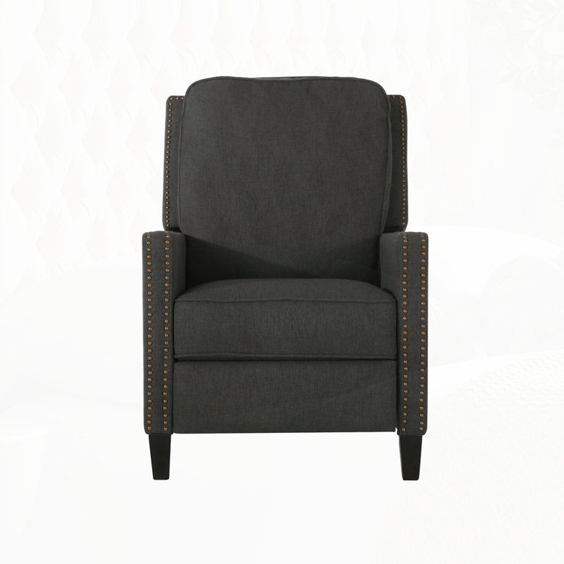 27.5" Wide Manual Standard Recliner, Black