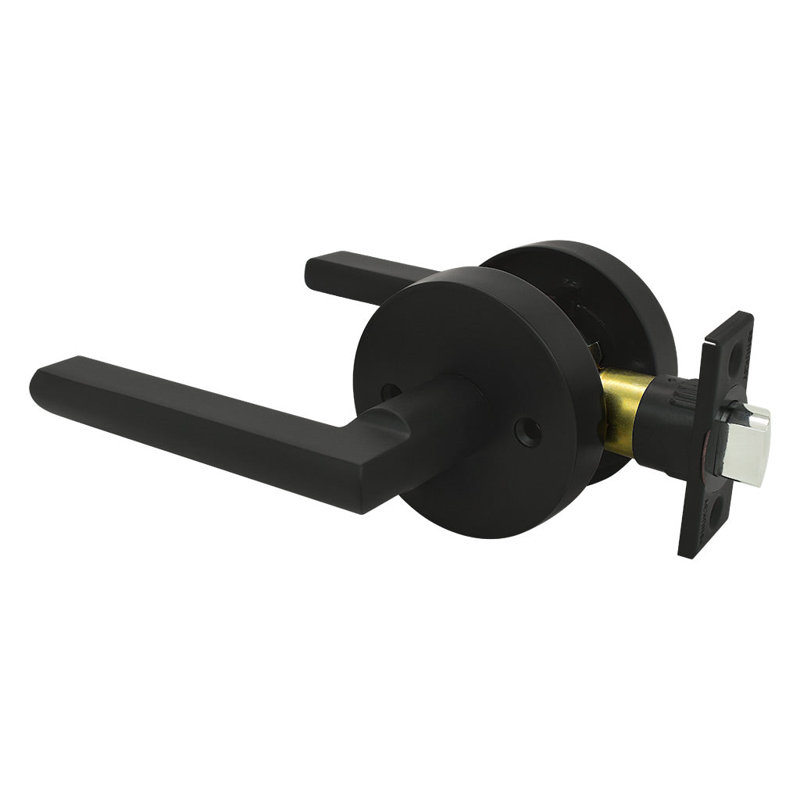 Matte Black Passage (Hall & Closet) Door Lever